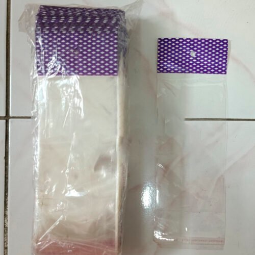 Alternative view of Plastik Opp Lubang Display Warna 8x16 (Isi 500 pcs)