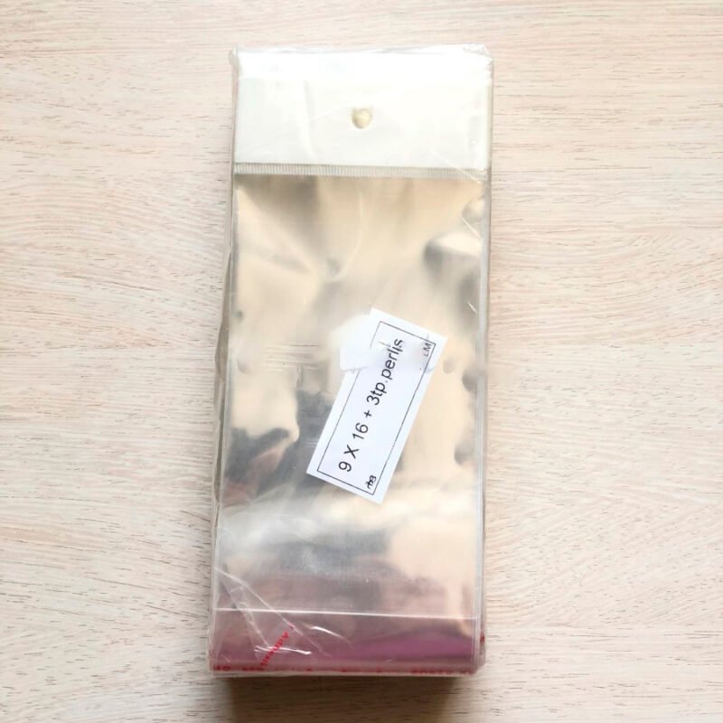 Plastik Perlize 9x16 (+3 cm lem) Isi 500 pcs