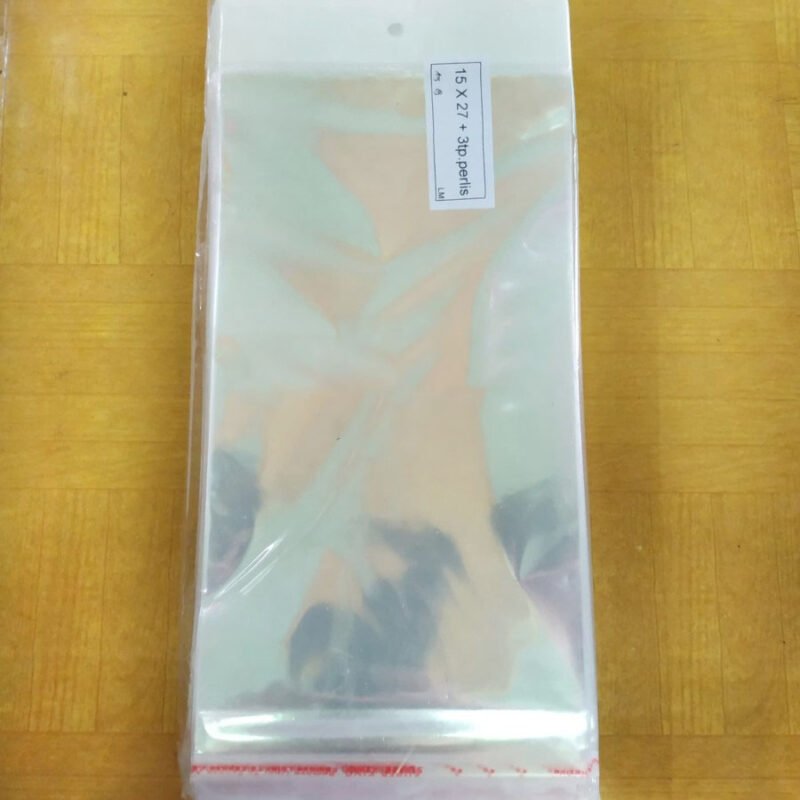 Plastik Perlize 15x27 (+3 cm lem) Isi 500 pcs