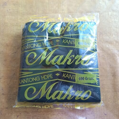 Kantong Kresek Makro Uk. 17, 24, 28 Hitam