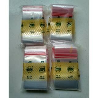 Plastik Klip merk SMPI Uk. 6x10  (Isi 100 pcs)