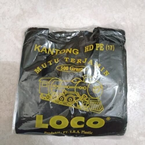 Alternative view of Kantong Plastik Loco Tebal Uk. 17-40 (Isi 500 gr) Hitam
