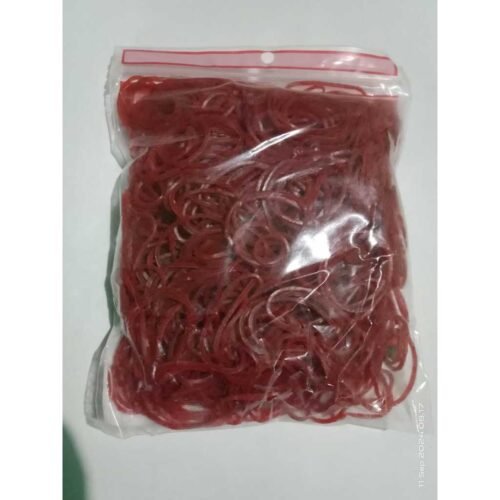 Alternative view of Karet gelang kecil merah swan (isi 100 gr)