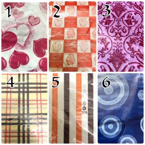 Alternative view of Plastik Pon Oval Plong Motif uk 25x35 (isi 100 pcs)