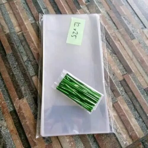 Plastik OPP LEM 12x25 - isi 100 lbr