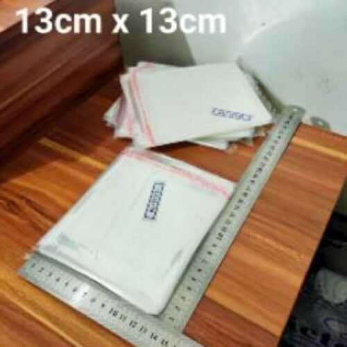 Plastik OPP Lem Seal Uk. 13x13 cm (Isi 100 L)