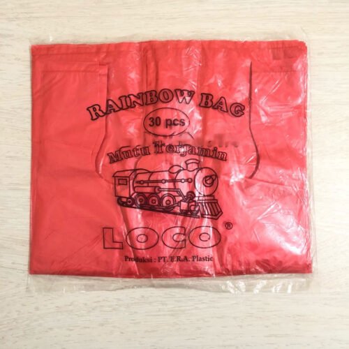 Kantong Plastik Loco Rainbow Kecil Uk 15 (1 ikat isi 10 pack)