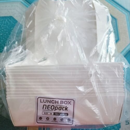 Alternative view of Lunch Box Paper M Neopack / Kemasan Take Away / Kotak Makan Laminasi