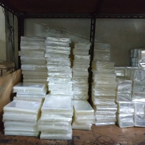 Plastik kaca bening tipis 0,27 micron untuk membungkus souvenir